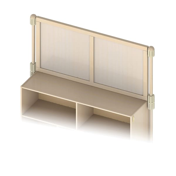 Jonti-Craft KYDZ Suite Upper Deck Divider, Plywood 1580JCTPW - main